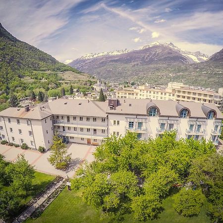Hotel & Bildungshaus St. Jodern Visp Exterior photo
