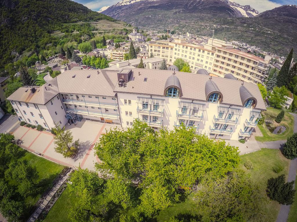 Hotel & Bildungshaus St. Jodern Visp Exterior photo