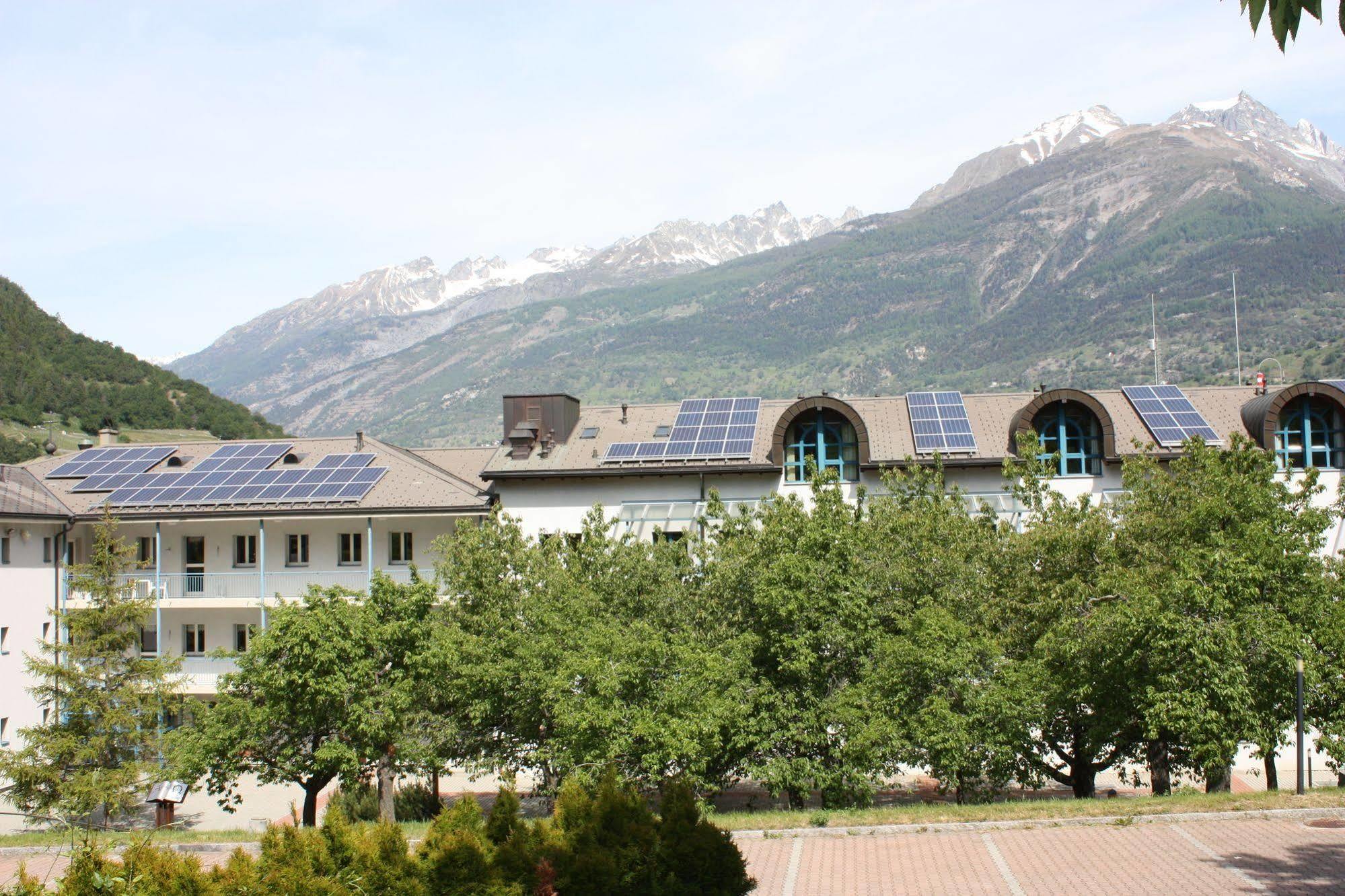 Hotel & Bildungshaus St. Jodern Visp Exterior photo